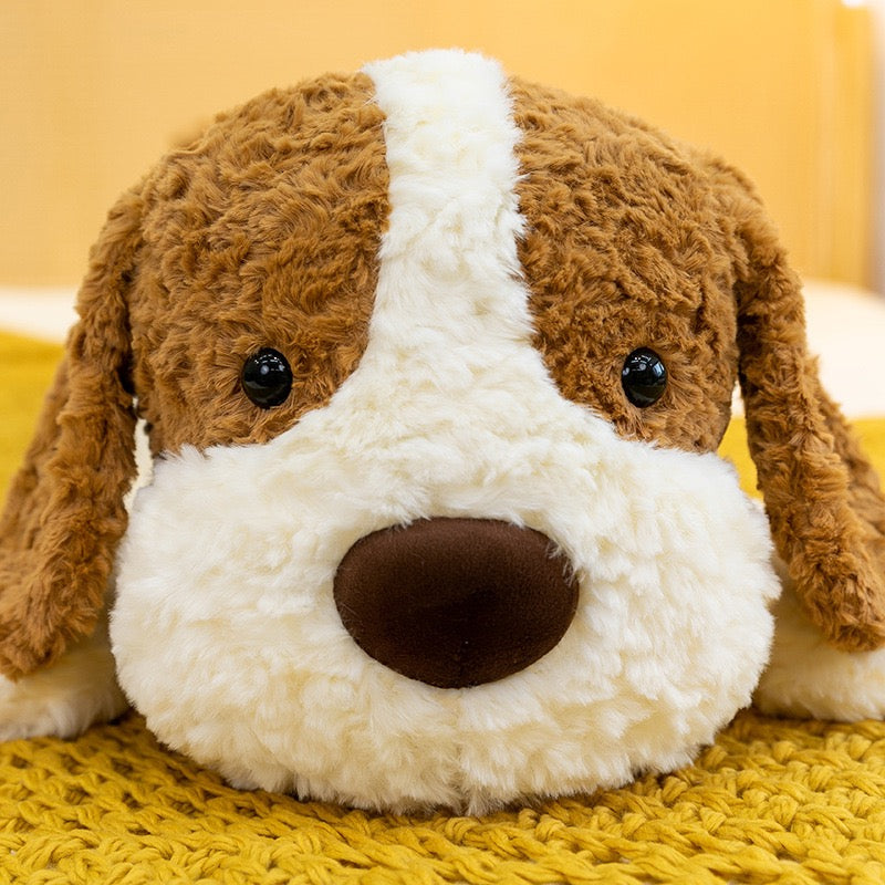Lounging Puppy Cuddle Body Pillow