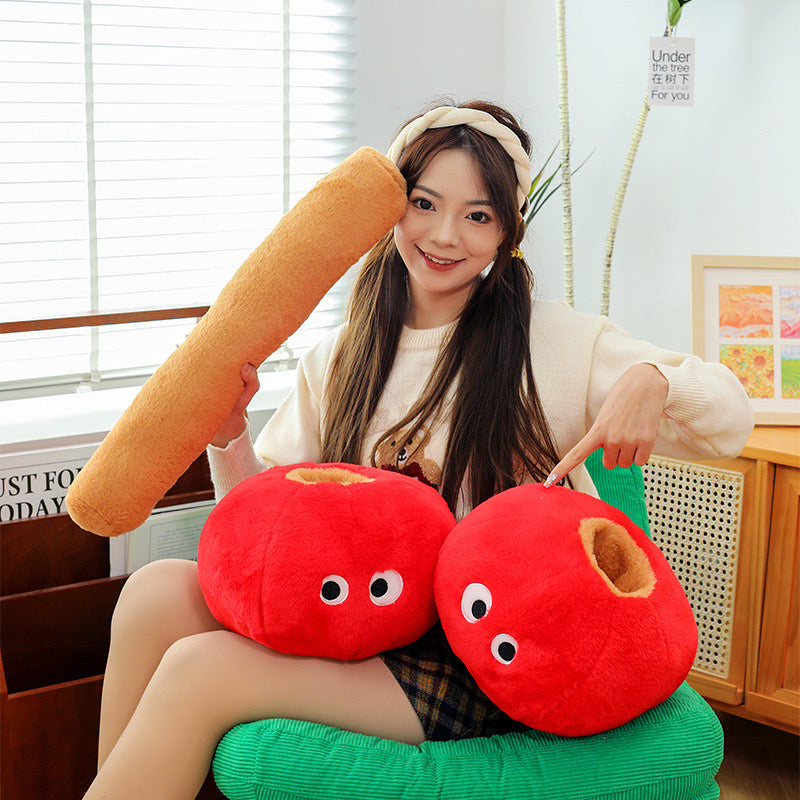 Candied Hawthorn Hand Warmer Pillow