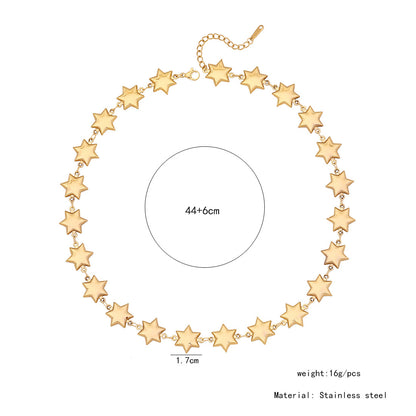 Scallop Heart Chain Necklace