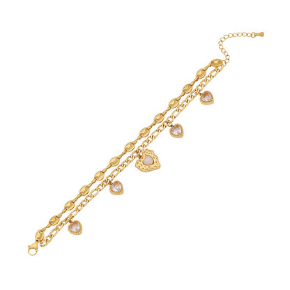 Double Layer Titanium Steel Bracelet