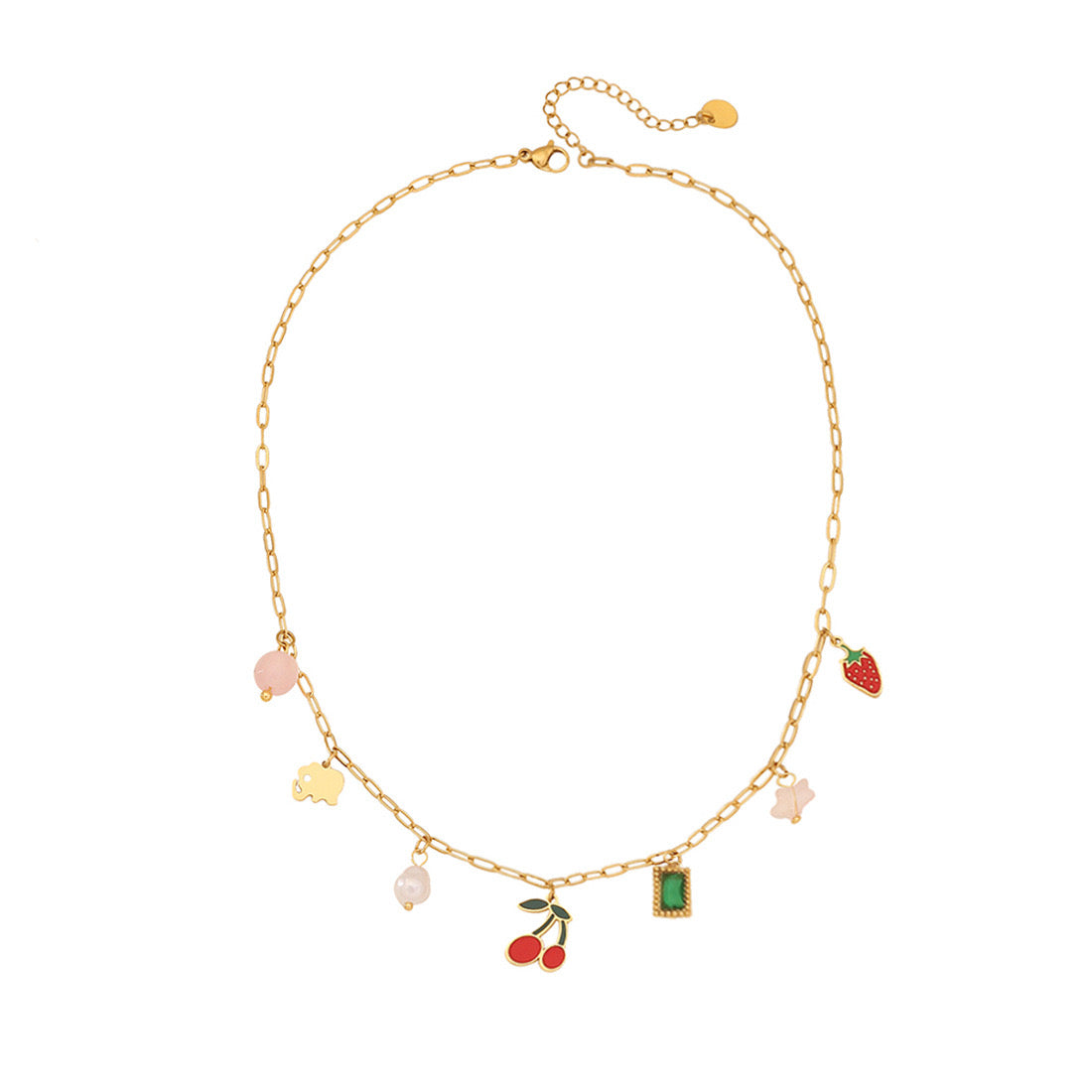 Sweet Cherry Pendant Necklace