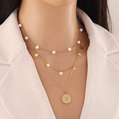 Multilayer Chain Necklace