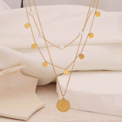 Multilayer Chain Necklace