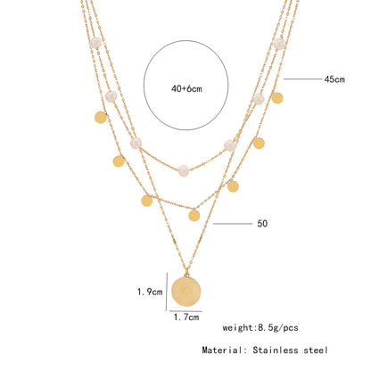 Multilayer Chain Necklace