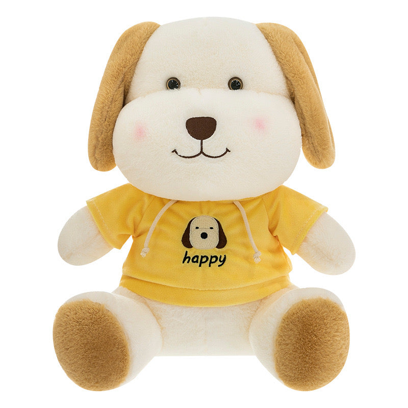 Hoodie Dog & Rabbit Plush