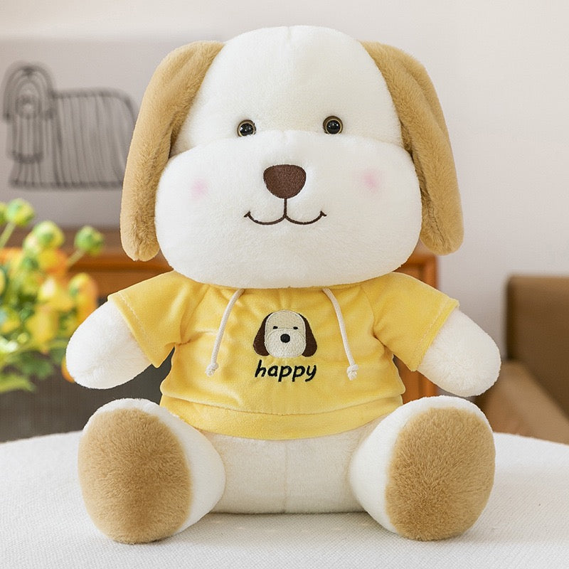 Hoodie Dog & Rabbit Plush