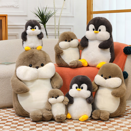 Lazy Penguin Plush Toys