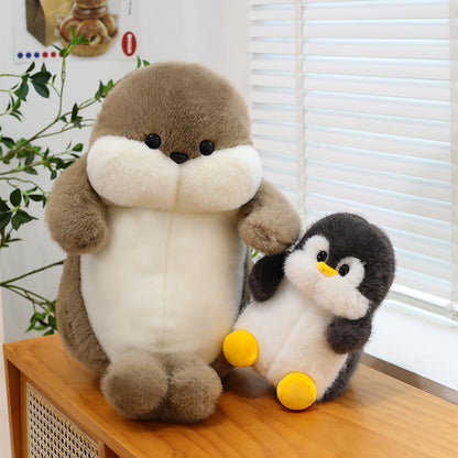 Lazy Penguin Plush Toys
