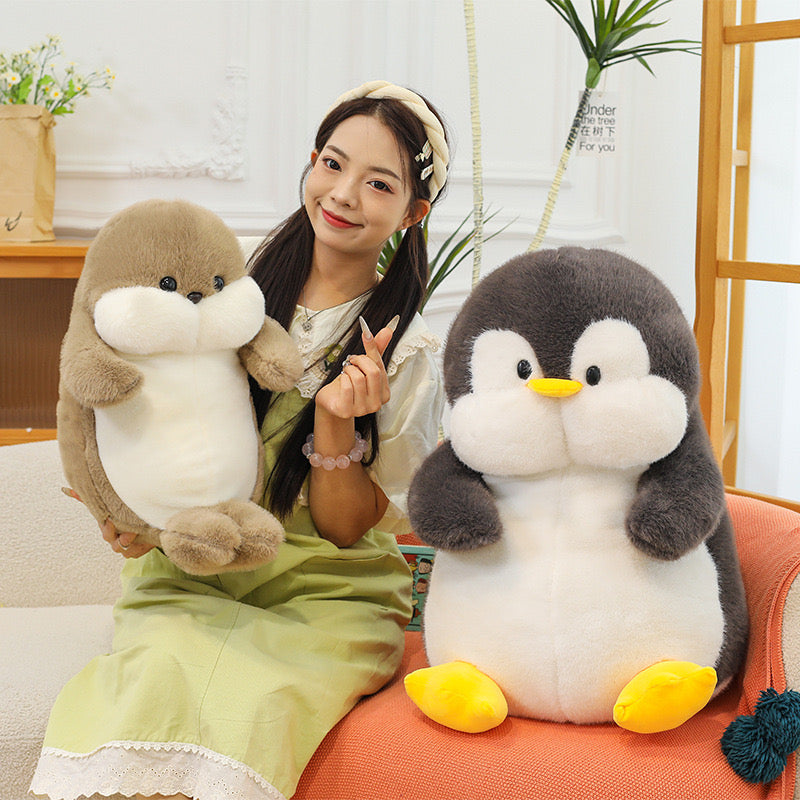Lazy Penguin Plush Toys