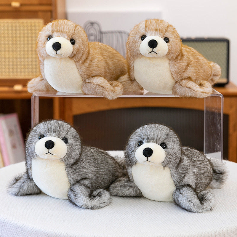 Realistic Sea Lion Plush Toy