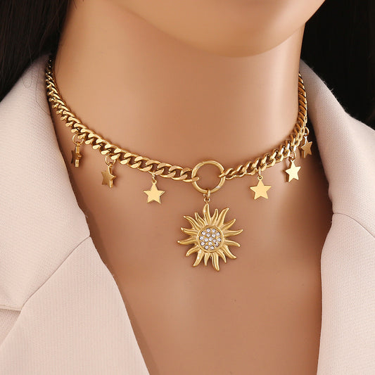 Star & Sun Necklace