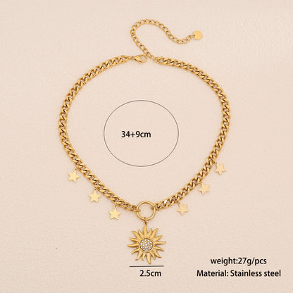 Star & Sun Necklace