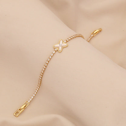Heart Zircon Bracelet