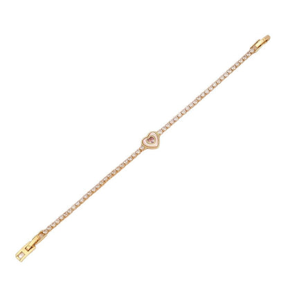 Heart Zircon Bracelet
