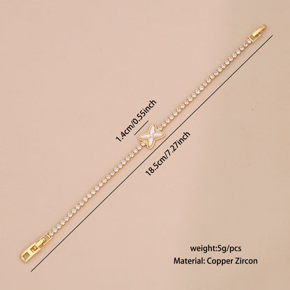 Heart Zircon Bracelet