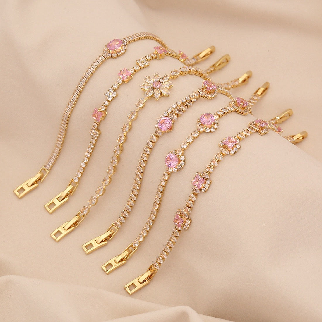 INS Style Zircon Bracelet