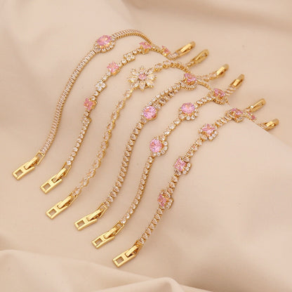 INS Style Zircon Bracelet