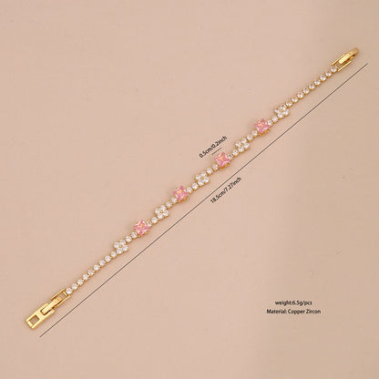 INS Style Zircon Bracelet