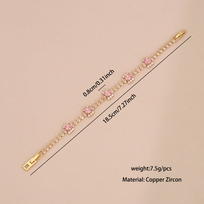 INS Style Zircon Bracelet