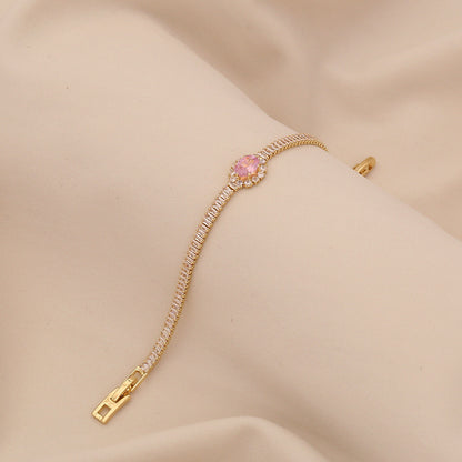 INS Style Zircon Bracelet