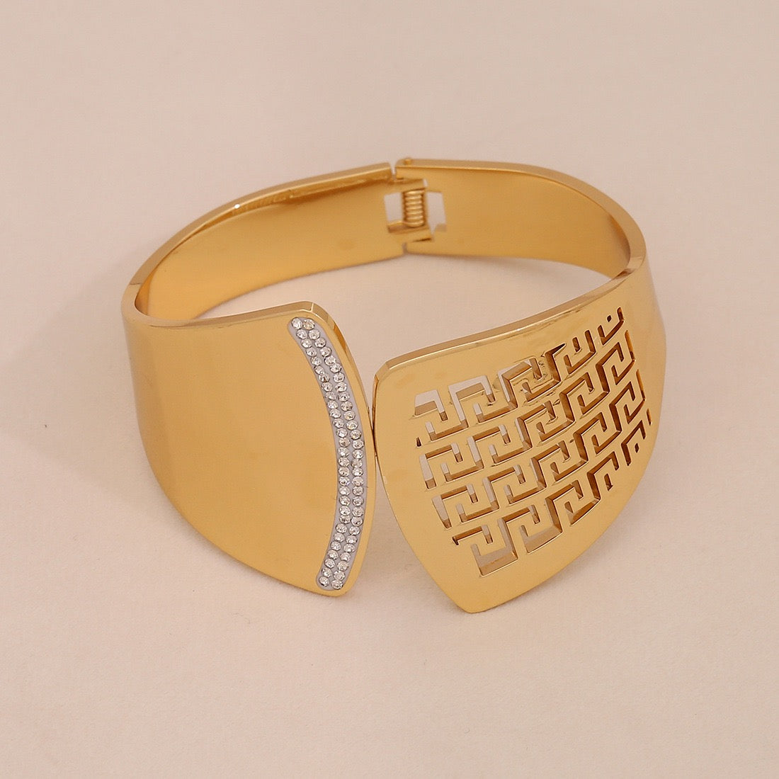 Statement Floral Bangle