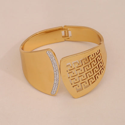 Statement Floral Bangle