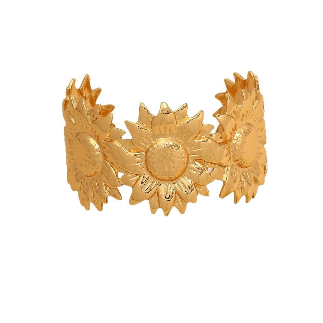 Statement Floral Bangle