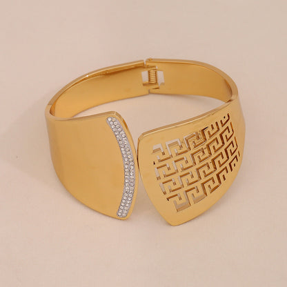 Statement Floral Bangle