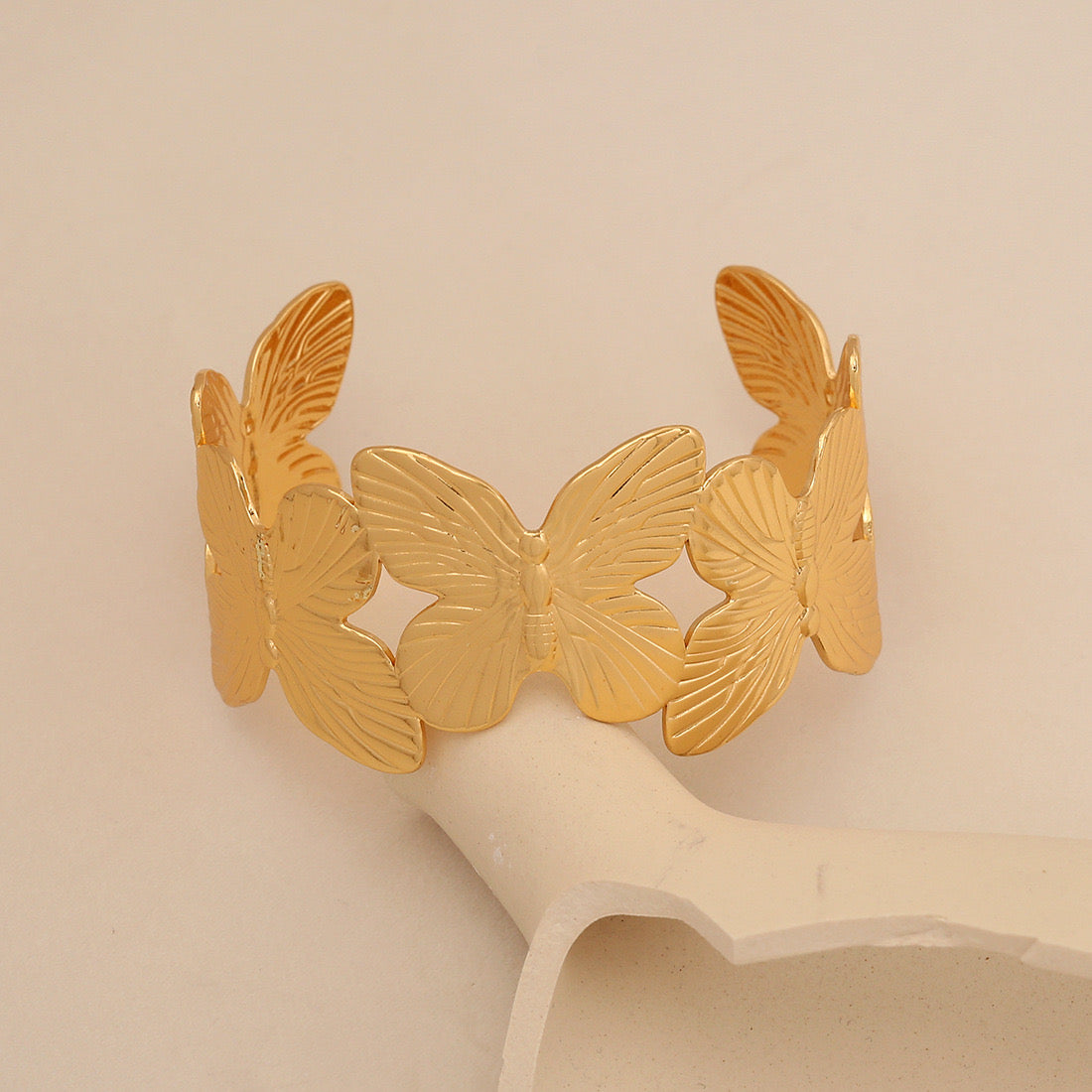 Statement Floral Bangle