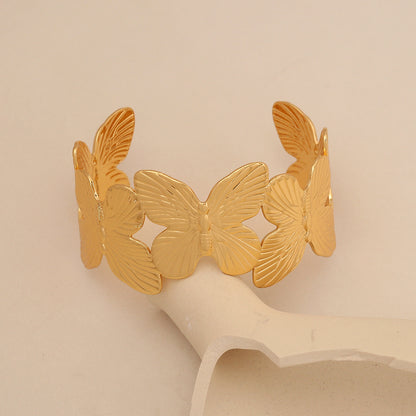 Statement Floral Bangle