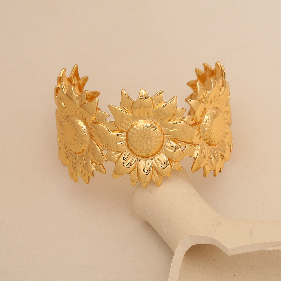 Statement Floral Bangle