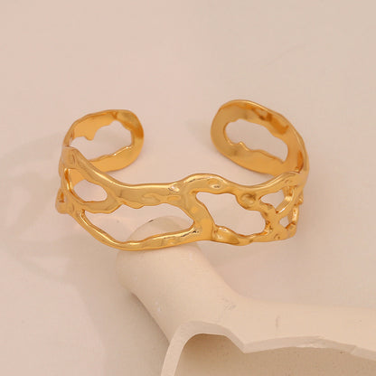 Statement Floral Bangle