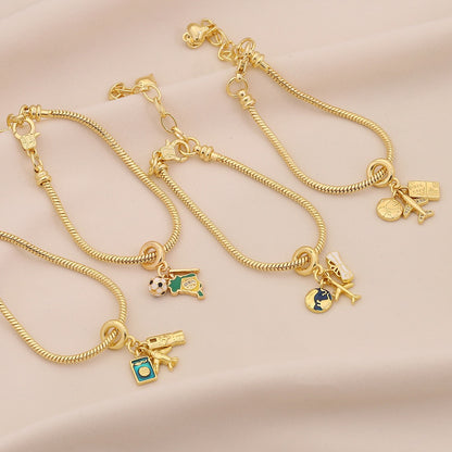 Travel Charm Bracelet