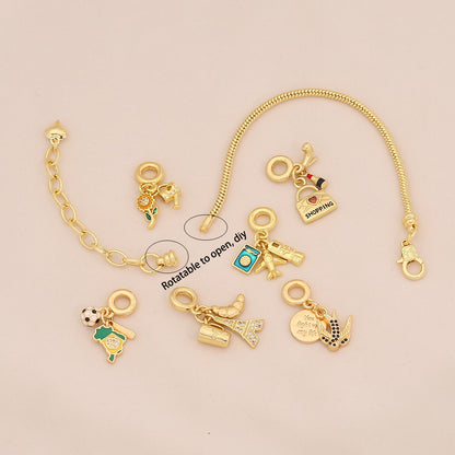 Travel Charm Bracelet