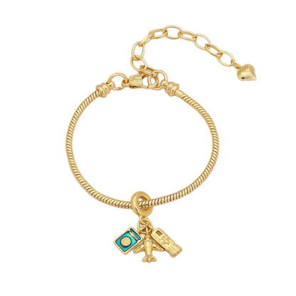 Travel Charm Bracelet