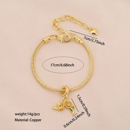 Travel Charm Bracelet
