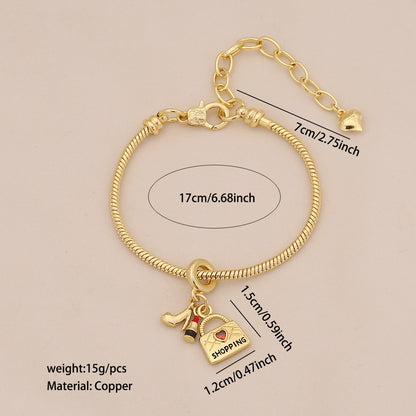 Travel Charm Bracelet