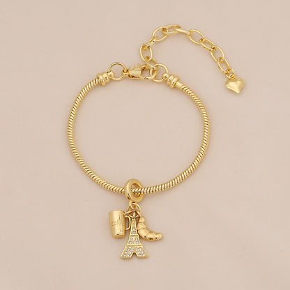 Travel Charm Bracelet