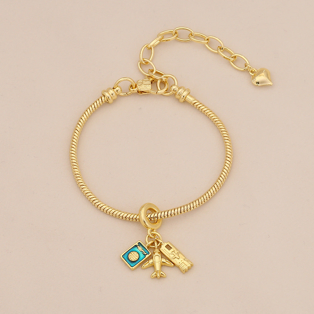 Travel Charm Bracelet