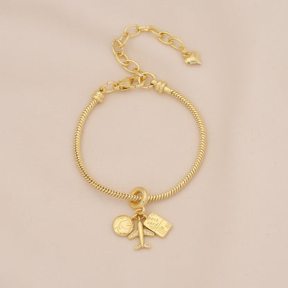 Travel Charm Bracelet