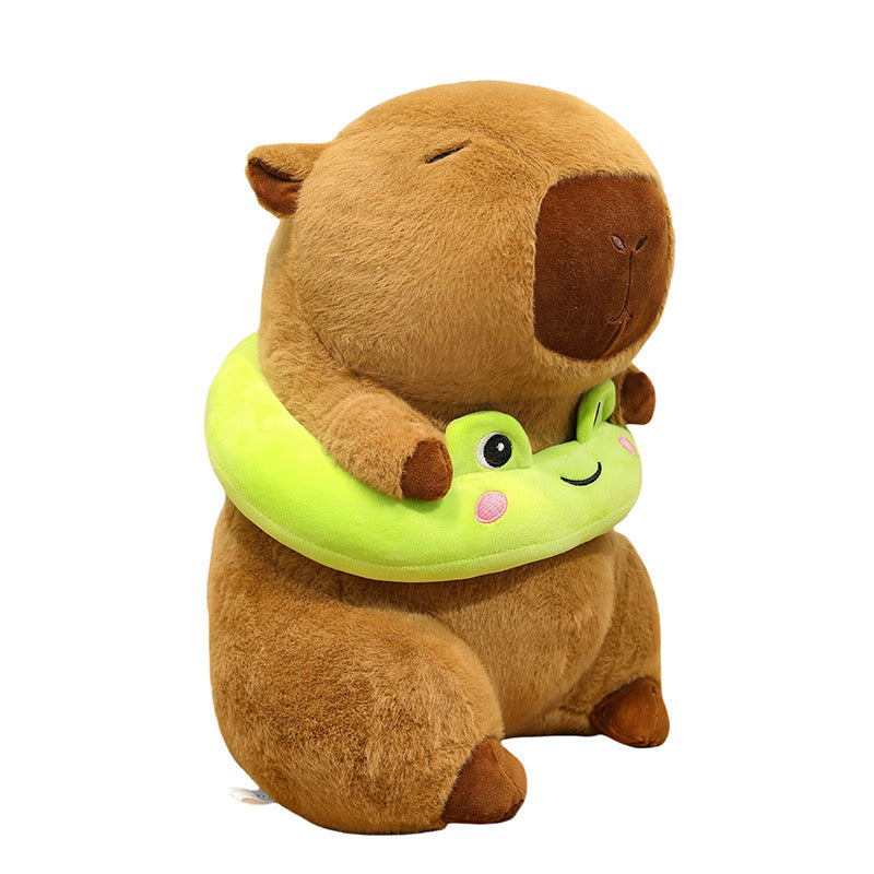 Capybara Plush with Swim Ring