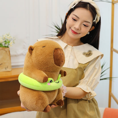 Capybara Plush with Swim Ring