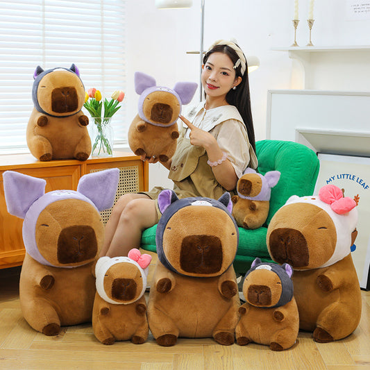 Hooded Capybara Plush