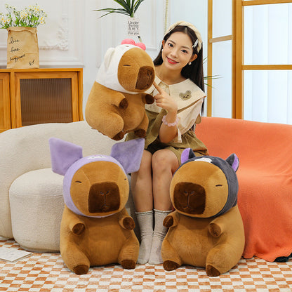 Hooded Capybara Plush