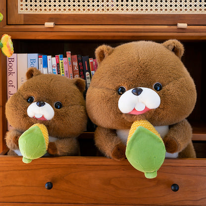 Cute Corn Groundhog Plush Toy