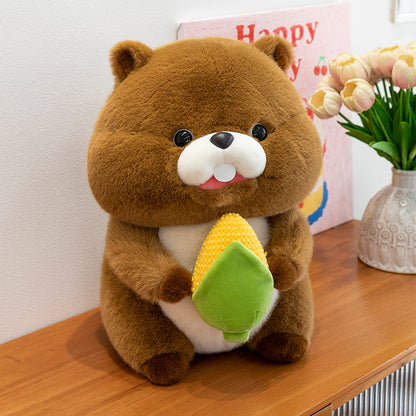 Cute Corn Groundhog Plush Toy