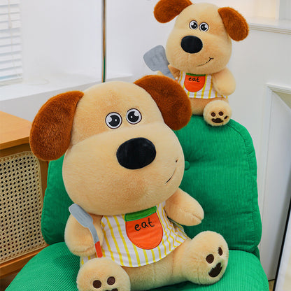 Chef Dog Plush Toy