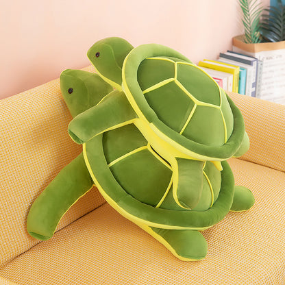 Realistic Turtle Plush Pillow