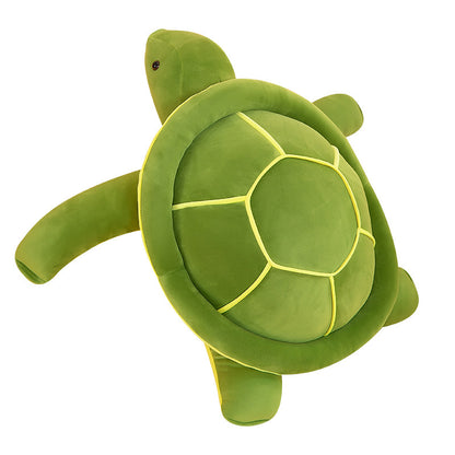 Realistic Turtle Plush Pillow