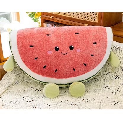 Huggable Watermelon Plush Pillow